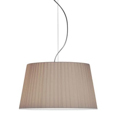 Astro 5002010 Tapered Round 400 Pleated Shade Putty