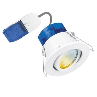 Aurora R6 AU-R62CWSFF Adjustable 4-6W Colour & Wattage Selectable Fire Rated Downlight