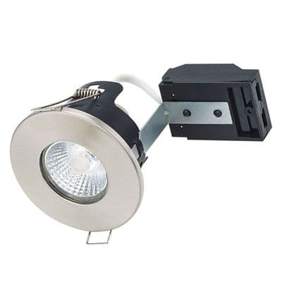 Bell 10661 Firestay Fire Rated GU10 Downlight Satin Nickel
