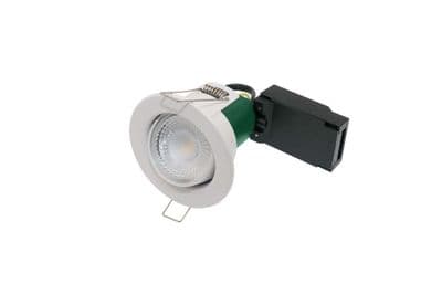 BELL 10683 5W Firestay Slim LED Centre Tilt Satin 3000K
