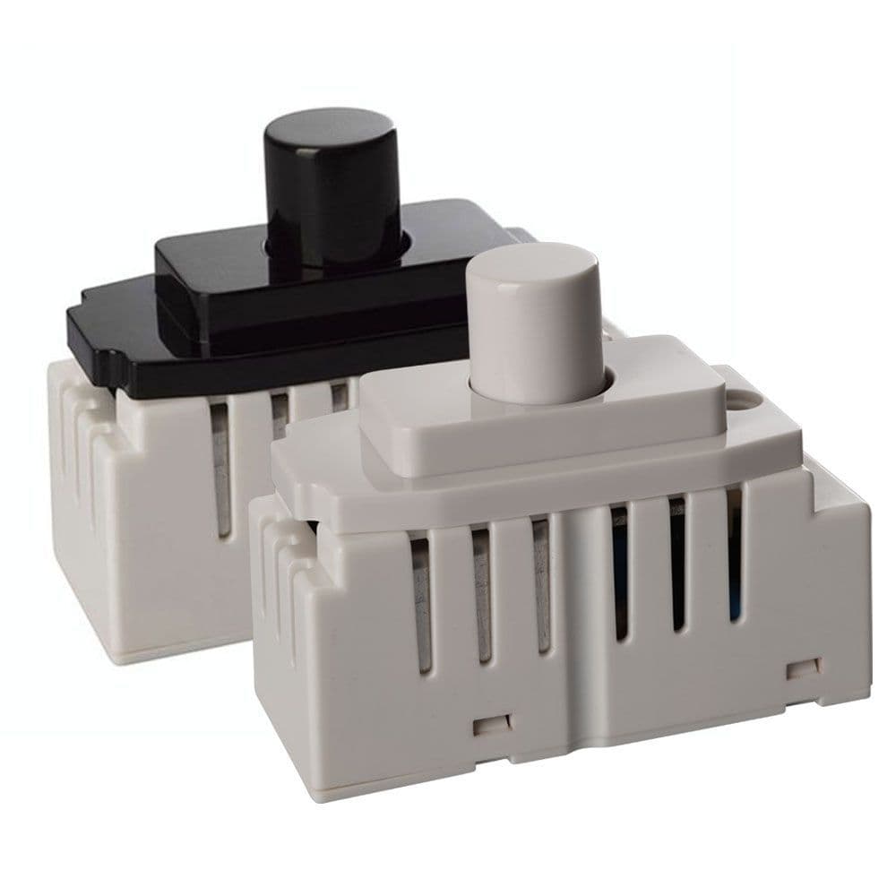 BELL 10800 5250W Grid Dimmer White and Black Plates and Knobs