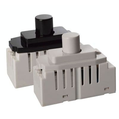 BELL 10800 5-250W Grid Dimmer White and Black Plates and Knobs