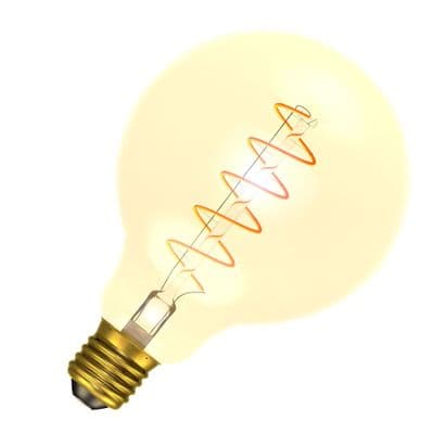 Bell 60019 LED Vintage Soft Coil Filament 95mm Globe ES Cap 4W