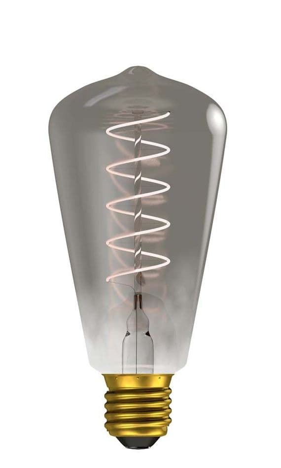 BELL 60030 4W LED Vintage Soft Coil Squirrel Cage Dimmable ES Gunmetal 4000K