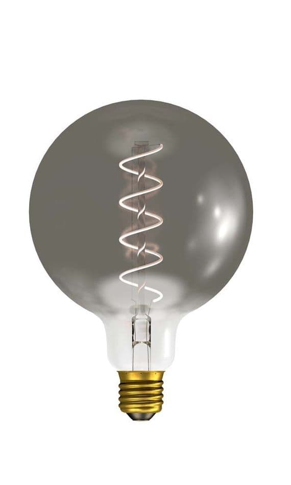 BELL 60031 4W LED Vintage Soft Coil 125mm Globe Dimmable ES Gunmetal 4000K