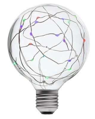 BELL 60162 1.5W LED Fairly Light Globe 125mm RGB ES