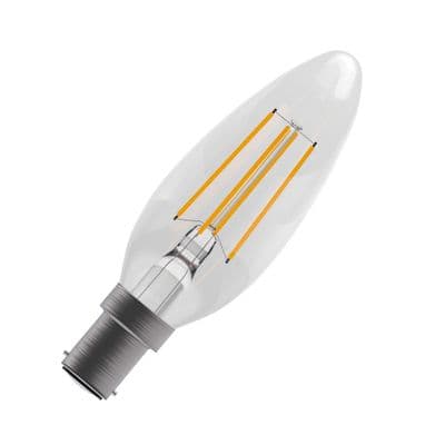 BELL 60704 Filament LED Candle Bulb 3.3w SBC
