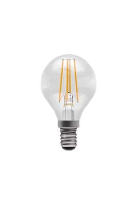 BELL 60737 3.3w LED Filament Round BC Clear 4000K