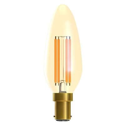 BELL 60812 LED Vintage Filament Candle SBC 3.3w