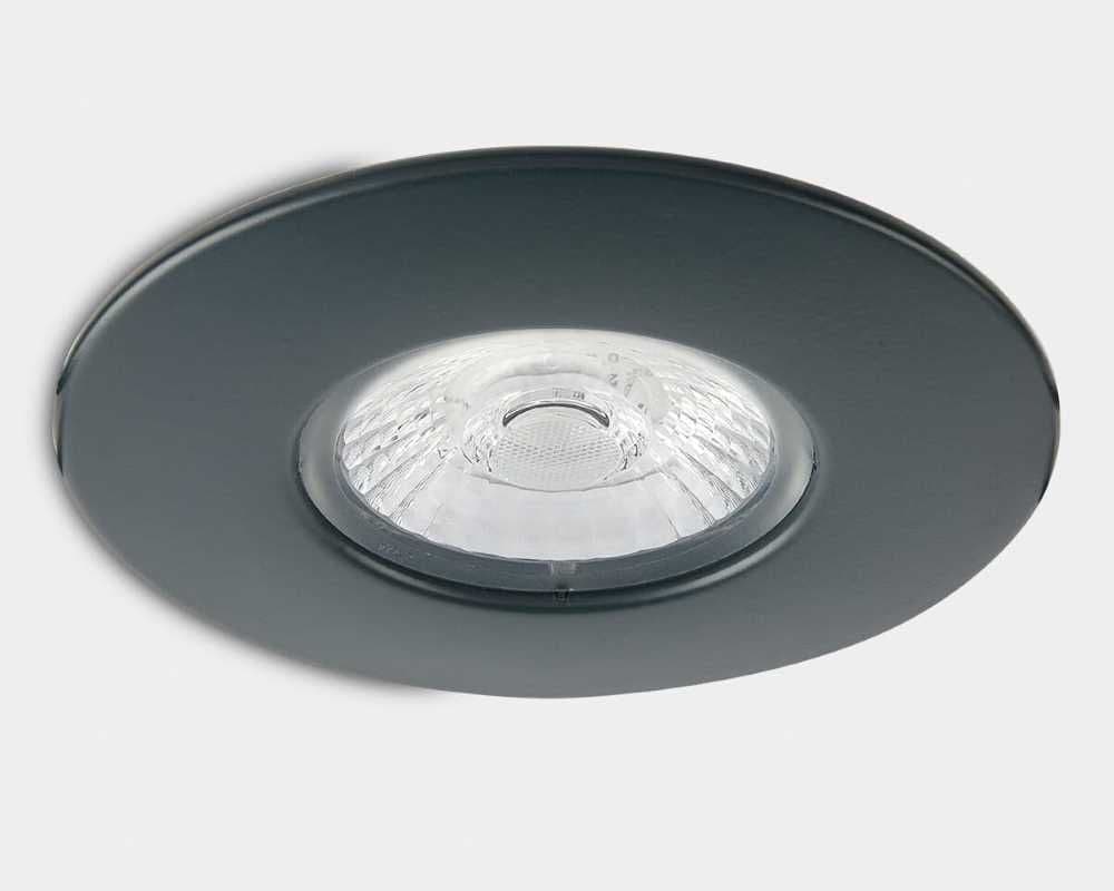 Grey Led Collingwood DL48938GY30 LED Downlight Grey Finish, Warm White