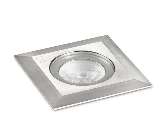 Collingwood GL016 SQ NW LED Ground Light Stainless Steel, Cool White