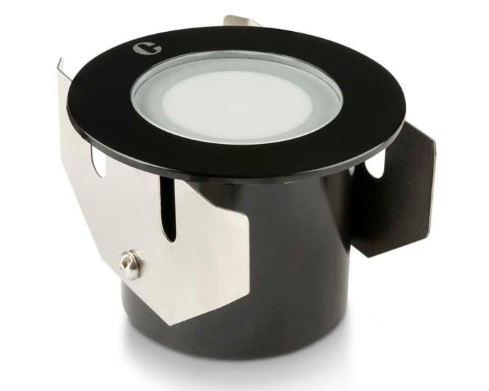 Collingwood GL016BC0F40 LED Ground Light Black Finish, Cool White