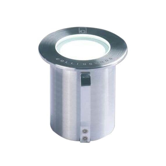 Collingwood GL018 C NW LED Round IP68 Marker Light Small Stainless Steel, Cool White