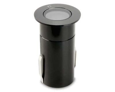 Collingwood GL019BMBL27 LED Ground Light Black Finish, Warm White