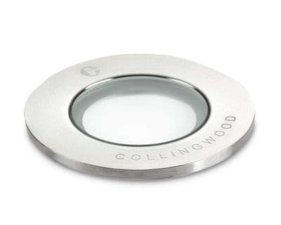 Collingwood GL019DC0F40 LED Ground Light Stainless Steel Finish, Cool White