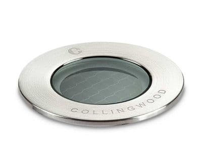 Collingwood GL019LGS27 LED Ground Light Stainless Steel Finish, Warm White