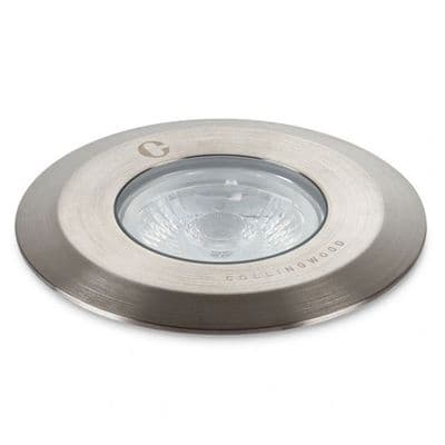 Collingwood GL038DWBM40 LED Ground Light Stainless Steel Finish, Cool White