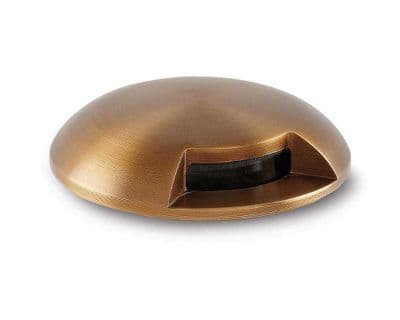 Collingwood GL100AX1X27 LED Ground Light Antique Brass Finish, Warm White