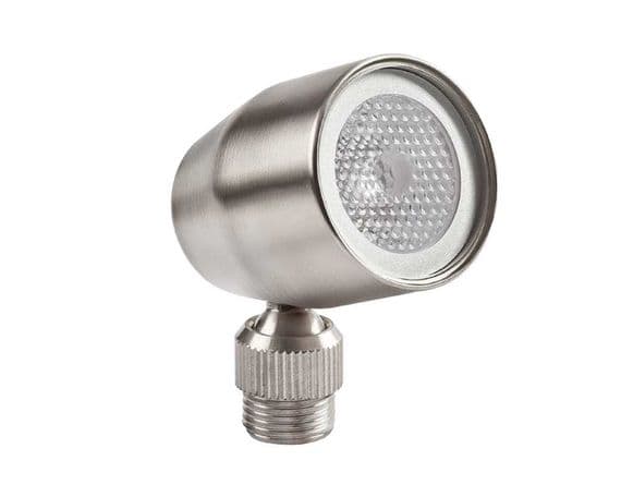 Collingwood MF02 IP 27 LED Adjustable Mini Light Stainless Steel, Warm White
