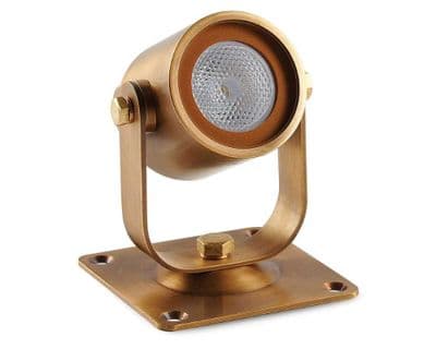 Collingwood UL010 A WW LED Pond Light Brass Finish, Warm White