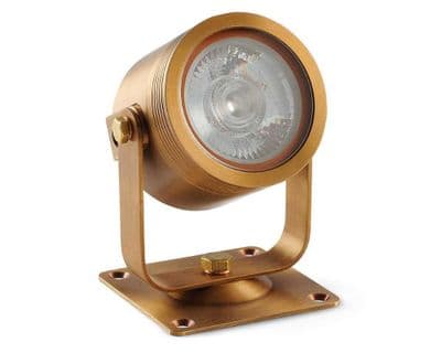 Collingwood UL030ANAX27 LED Pond Light Brass Finish, Warm White