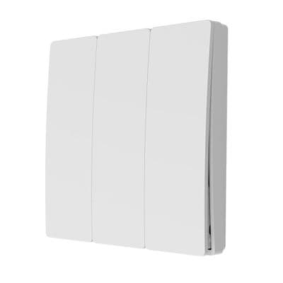 Culina Konect 3 Channel Wireless Kinetic Switch Matt White 40035
