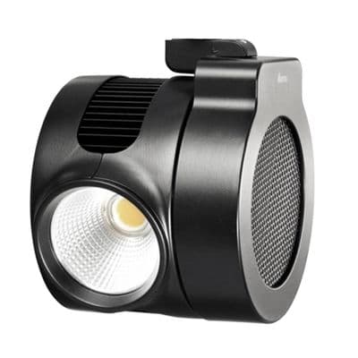 Illuma Black Rotaspot LED Single Circuit Track Spotlight 3000k 40??