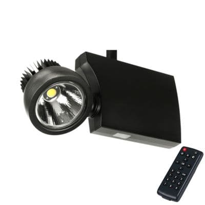 Illuma Robospot LED Black 3 Circuit Remote Controlled Track Light 3000k 15??