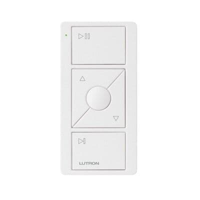 Lutron Pico RA2 Select 3 Button Audio Keypad with Raise/Lower White