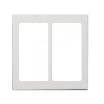 Lutron Pico RA2 Select Dual Gang Pico Faceplate - Bright Chrome