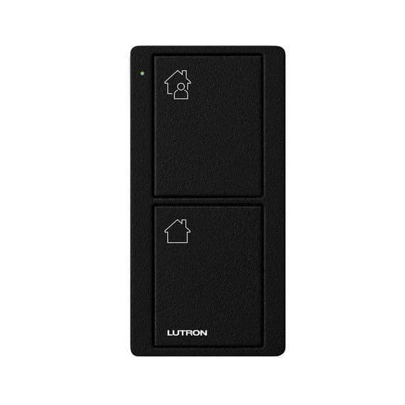 Lutron Pico RA2 Select Entry/Exit 2 Scene Keypad Black PK2-2B-TBL-P01