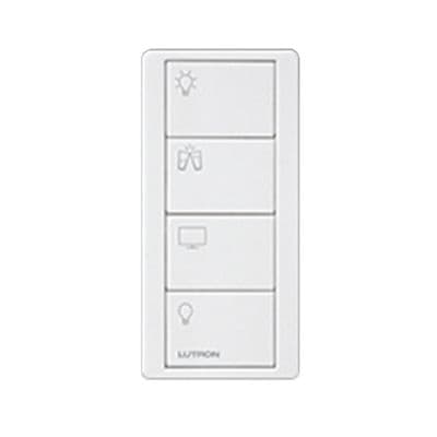 Lutron Pico RA2 Select Living Room 4 Scene Keypad White