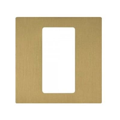 Lutron Pico RA2 Select Single Gang Pico Faceplate - Satin Brass