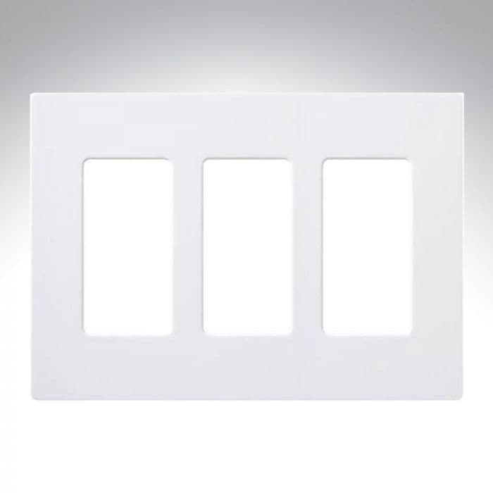 Lutron RA2 Select Triple Gang Pico Faceplate White