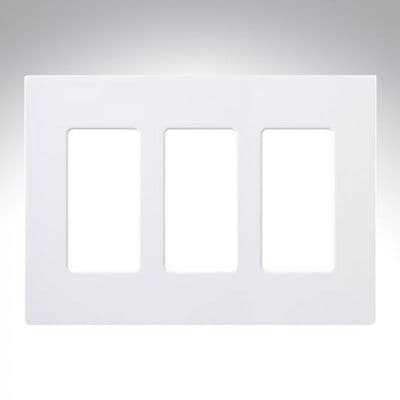 Lutron RA2 Select Triple Gang Pico Faceplate - White