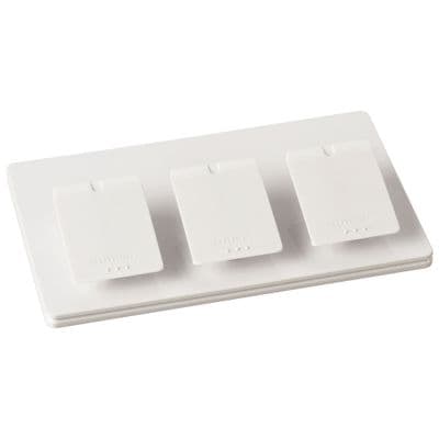 Lutron Triple Pico Pedestal - White