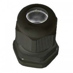 M25 Gland & Lock Ring Black