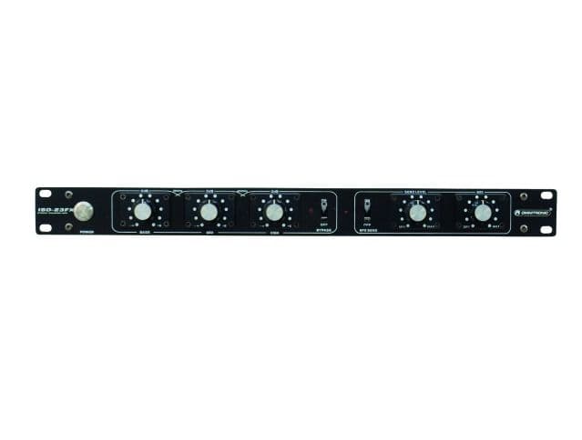 Omnitronic ISO-23FX DJ isolator 3-band frequency isolator EQ