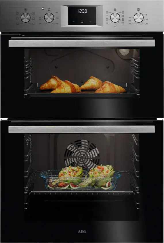 AEG GU5CP20M 59.4cm Built In Multifunction Double Oven