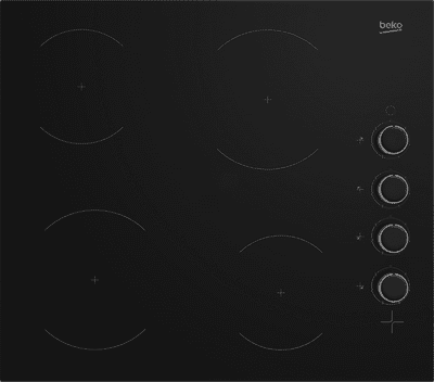 Beko CIHYV21B 58cm Ceramic Hob - Black