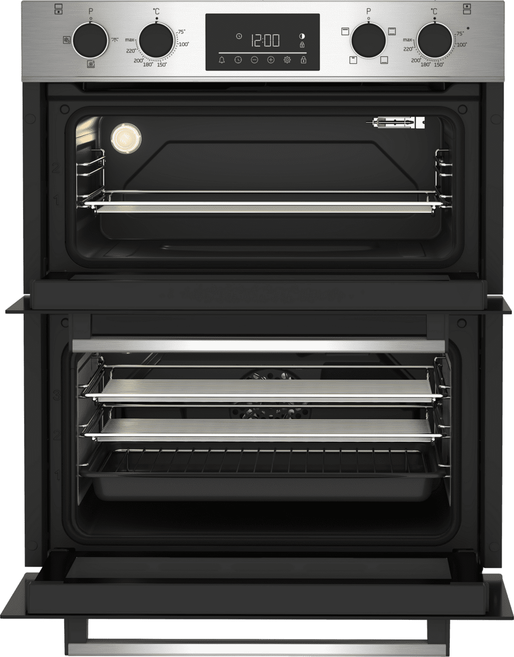 Beko CTFY22309X Built under Electric Double Oven Stainless Steel