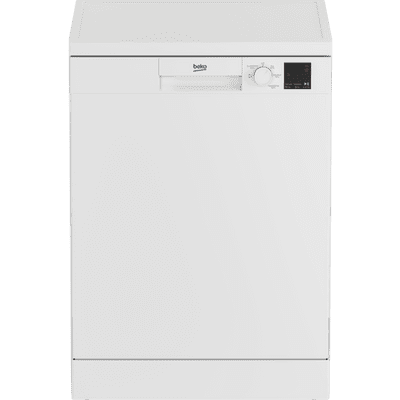 Beko DVN05C20W Full Size Dishwasher - White - 13 Place Settings