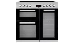 Beko KDVC90X 90cm Ceramic Range Cooker - Stainless Steel