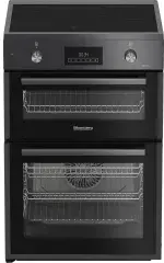 Blomberg HIRN651N 60cm Double Oven Electric Cooker with Induction Hob - Anthracite