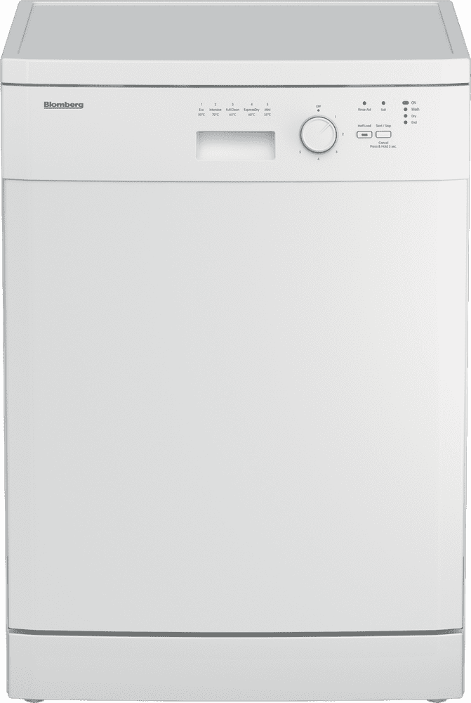 Blomberg LDF30211W Full Size Freestanding Dishwasher White 13 Place