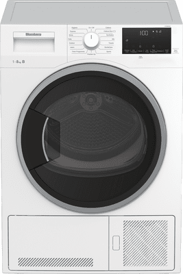 Blomberg LTK38020W 8kg Condenser Tumble Dryer - White