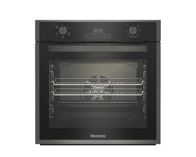 Blomberg ROEN9202DX 59.4cm Built In Electric Single Oven - Dark Steel