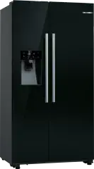 Bosch KAD93ABEP Series 6 American Style Fridge Freezer - Black