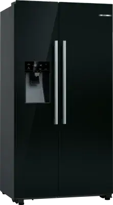 Bosch KAD93ABEP Series 6 American Style Fridge Freezer - Black