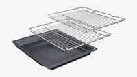 Bosch Series 4 HQA574BB3B Pyrolitic Oven With Added Steam Function - Black
